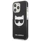 Karl Lagerfeld case for iPhone 13 Pro KLHCP13LTPECK black hard case Iconic Choupette Head 3666339048501