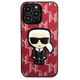 Karl Lagerfeld case for iPhone 13 Pro Max KLHCP13XPMNIKPI red hard case Monogram Iconic Karl 3666339049430