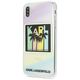 Karl Lagerfeld case for iPhone XS Max KLHCI65IRKD hard case Kalifornia Dreams 3700740442197