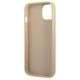 Guess case for iPhone 14 Pro 6,1&quot; GUHCP14LPSATLE beige HC Saffiano PU Triangle 3666339065423