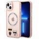 Karl Lagerfeld case for iPhone 14 Pro Max 6,7&quot; KLHMP14XHKCP pink HC Magsafe IML Ring + K&C Logo 3666339087357