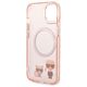 Karl Lagerfeld case for iPhone 14 Pro Max 6,7&quot; KLHMP14XHKCP pink HC Magsafe IML Ring + K&C Logo 3666339087357
