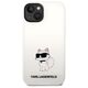Karl Lagerfeld case for iPhone 14 Plus 6,7&quot; KLHCP14MSNCHBCH white HC Silicone NFT Choupette 3666339086770