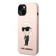 Karl Lagerfeld case for iPhone 14 Plus 6,7&quot; KLHCP14MSNIKBCP pink hardcase Silicone Ikonik 3666339098629