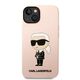 Karl Lagerfeld case for iPhone 14 Plus 6,7&quot; KLHCP14MSNIKBCP pink hardcase Silicone Ikonik 3666339098629