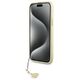 Guess case for iPhone 15 Pro Max 6,7&quot; GUHCP15XGF4GGR gray HC PU 4G Charm 3666339171698