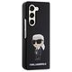 Karl Lagerfeld case for Z Fold5 KLHCZFD5SNIKBCK black Silicone Ikonik 3666339174064