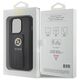 Guess case for iPhone 15 Pro Max 6,7&quot; GUHCP15XPGSSADK black HC GRIPSTAND SAFFIANO 4G STRASS 3666339198442