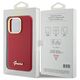 Guess case for iPhone 15 Pro 6,1&quot; GUHCP15LSMBSLM magenta HC SILICONE SCRIPT METAL LOGO & FRAME 3666339149062