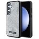Karl Lagerfeld case for Samsung Galaxy S24 KLHCS24SHDSPRS silver HC RHINESTONE LOGO METAL PLATE 3666339241902