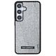 Karl Lagerfeld case for Samsung Galaxy S24 KLHCS24SHDSPRS silver HC RHINESTONE LOGO METAL PLATE 3666339241902
