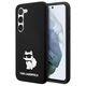 Karl Lagerfeld case for Samsung Galaxy S24 Plus KLHCS24MSNCHBCK black HC SILICONE NFT CHOUPETTE 3666339242336