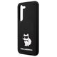 Karl Lagerfeld case for Samsung Galaxy S24 Plus KLHCS24MSNCHBCK black HC SILICONE NFT CHOUPETTE 3666339242336