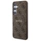Guess case for Samsung Galaxy S24 GUHMS24SG4GFRW brown HC MAGSAFE PU 4G RING CLASSIC LOGO 3666339241483