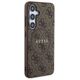 Guess case for Samsung Galaxy S24 GUHMS24SG4GFRW brown HC MAGSAFE PU 4G RING CLASSIC LOGO 3666339241483