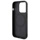 Guess case for iPhone 14 Pro Max 6,7&quot; GUHMP15XHGCFSEK black HC MAGSAFE GCUBE PU STRIPE 3666339194734