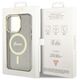 Guess case for iPhone 14 Pro Max 6,7&quot; GUHMP14XHCMCGK black hardcase Magsafe IML Glitter Gold 3666339125592