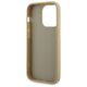 Guess case for iPhone 14 Pro 6,1&quot; GUHCP14LHDGTPD gold hardcase Rhinestone Triangle 3666339120078