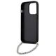 Karl Lagerfeld case for iPhone 14 Pro Max 6,7&quot; KLHCP14XSACKLHPG silver hardcase Saffiano Mono Chain 3666339122935