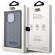Karl Lagerfeld case for iPhone 14 Pro Max 6,7&quot; KLHCP14XSACKLHPG silver hardcase Saffiano Mono Chain 3666339122935