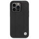 BMW case for iPhone 14 Pro 6,1&quot; BMHCP14L22RBDK black Sign HC Leather Quilted 3666339066468