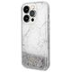 Guess case for iPhone 14 Pro 6,1&quot; GUHCP14LLCSGSGH white hard case Liquid Glitter Marble 3666339127329