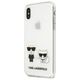 Karl Lagerfeld case for iPhone XS Max KLHCI65CKTR hardcase PC/TPU IK + Choupette Transparent 3666339055059