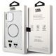 Karl Lagerfeld case for iPhone 14 Pro Max 6,7&quot; KLHMP14XHKCT transparent HC Magsafe IML Ring + K&C Logo Transparent 3666339077785