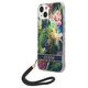 Guess case for iPhone 14 Pro Max 6,7&quot; GUOHCP14XHFLSB blue HC PC/TPU Flower Cord 3666339093983