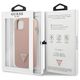 Guess case for iPhone 14 Pro 6,1&quot; GUHCP14LPSATLP pink HC Saffiano PU Triangle 3666339065508
