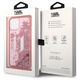 Karl Lagerfeld case for iPhone 14 Pro 6,1&quot; KLHCP14LLBKLCP pink HC Liquid Glitter Big KL 3666339085667