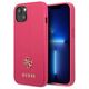 Guess case for iPhone 13 Pro / 13 6,1&quot; GUHCP13LPS4MF pink hardcase Saffiano 4G Small Metal Logo 3666339047986