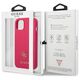Guess case for iPhone 13 Pro / 13 6,1&quot; GUHCP13LPS4MF pink hardcase Saffiano 4G Small Metal Logo 3666339047986