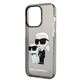 Karl Lagerfeld case for iPhone 14 Pro Max 6,7&quot; KLHCP14XHNKCTGK black hardcase Gliter Karl&Choupette 3666339087234