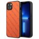 Karl Lagerfeld case for iPhone 13 KLHCP13MPTLO orange hard case Allover Logo 3666339049577