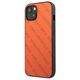 Karl Lagerfeld case for iPhone 13 KLHCP13MPTLO orange hard case Allover Logo 3666339049577