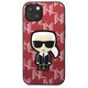 Karl Lagerfeld case for iPhone 13 Mini KLHCP13SPMNIKPI red hard case Monogram Iconic Karl 3666339049409