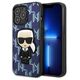 Karl Lagerfeld case for iPhone 13 Pro Max KLHCP13XPMNIKBL blue hard case Monogram Iconic Karl 3666339049515