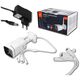 Exterior IP camera BULLET white IP66 PTZ WiFi&LAN 4Mpix 85*LED 4*IR 3,6mm Lens (IR Cut Filter) DC12V Model B LTC Vision 5902270785777