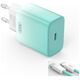 XO wall charger CE18 PD 30W 1x USB-C blue-white + cable USB-C - Lightning 6920680851737