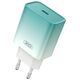XO wall charger CE18 PD 30W 1x USB-C blue-white + cable USB-C - Lightning 6920680851737