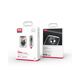 XO Clear car charger CC50 PD 30W QC 24W 1x USB 1x USB-C brown + USB-C - Lightning cable 6920680832835