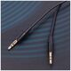 Maxlife audio cable jack 3.5 mm - jack 3.5 mm 1m black 5900495594716