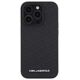 Karl Lagerfeld case for iPhone 15 Pro 6,1&quot; KLHCP15LPQKPMK black HC QUILTED K PATTERN 3666339165055