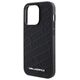 Karl Lagerfeld case for iPhone 15 Pro 6,1&quot; KLHCP15LPQKPMK black HC QUILTED K PATTERN 3666339165055