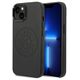 Karl Lagerfeld case for iPhone 14 Plus 6,7&quot; KLHCP14MFWHK black PU Leather case Perforated Logo and Metal Buttons 3666339093204