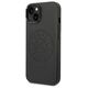 Karl Lagerfeld case for iPhone 14 Plus 6,7&quot; KLHCP14MFWHK black PU Leather case Perforated Logo and Metal Buttons 3666339093204