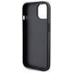 Guess case for iPhone 15 6,1&quot; GUHCP15SPGS4TDK black HC GRIPSTAND PU 4G TRIANGLE STRASS 3666339197292