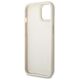 Guess case for iPhone 14 Plus 6,7&quot; GUHCP14MHGCRHS silver hardcase Croco Collection 3666339083090