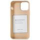 Case IPHONE 12 PRO MAX (6,7'') Soft Jelly sand 8809745632376